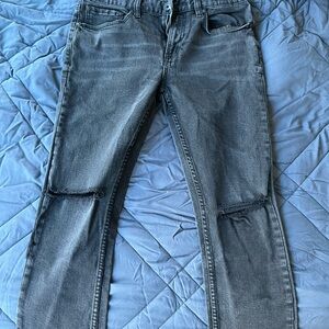 RSQ Men's Gray Straight Jeans